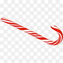 红色圣诞拐杖