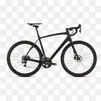 纯色黑色自行车