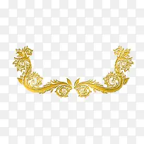金色花纹