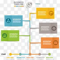 创意商务信息图矢量素材