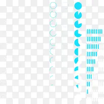矢量手绘百分比