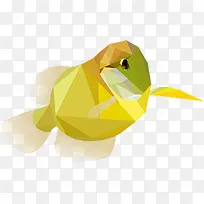 黄色小鸟图形