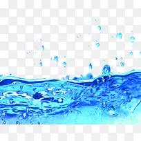 蓝色海水荡漾