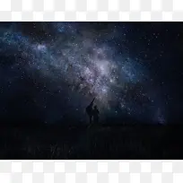 星空银河宇宙夜景图
