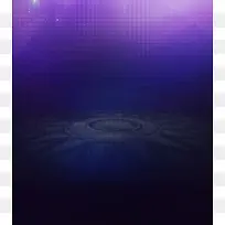 紫色星空游戏海报