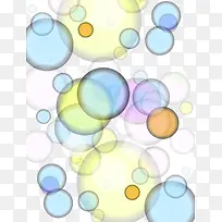 彩色气泡背景图
