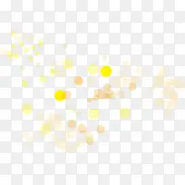 黄色卡通梦幻气泡设计