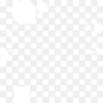 白色简约卡通气泡