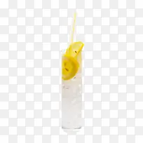 白色冰镇柠檬饮料