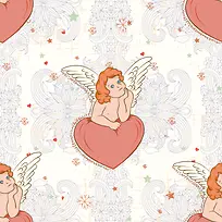 手绘天使的翅膀