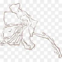 手绘花朵海报素材