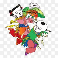 招财童子中国福娃