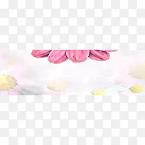 梦幻清新手绘卡通背景