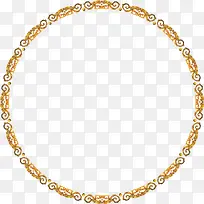 金色圆环设计