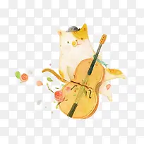 小猫与小提琴