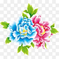 效果海报卡通花朵设计