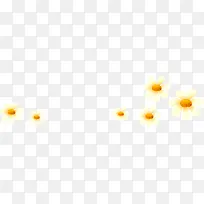 海报卡通花朵效果