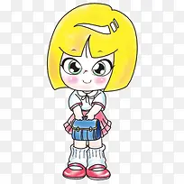 可爱小女孩