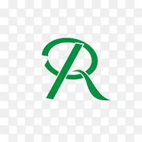 绿色字母R