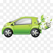 绿色环保充电汽车