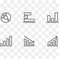 信号简笔画图标矢量图