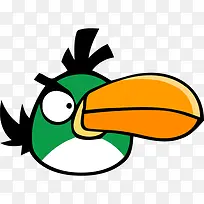 愤怒的小鸟-绿色小鸟图标