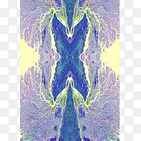 创意元素复古彩绘风格纹理