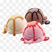 饮料素材冰淇淋图案