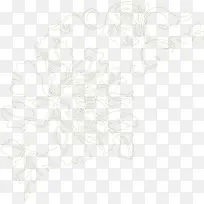 素描花纹高清免抠素材