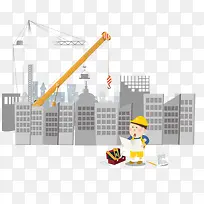 卡通建筑图