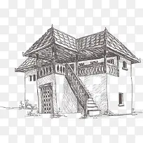 中国古代建筑素描