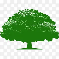 绿色 茂盛的树  ｌｏｇｏ设计