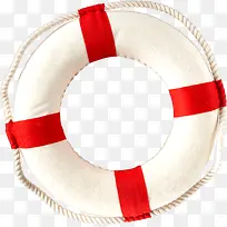 红白游泳圈素材