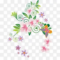 粉色小花