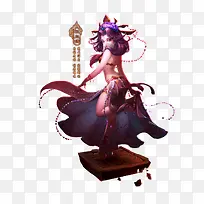 美女游戏人物素材图片