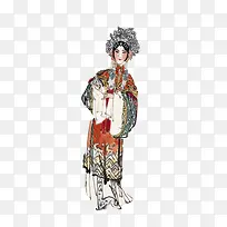 京剧花旦人物素材图片