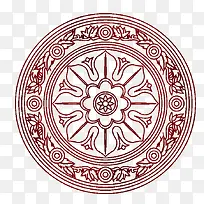 刺绣纹理装饰图案