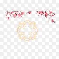 中国风装饰花边纹理