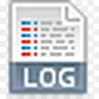 File extension log Icon
