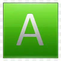 Letter A lg Icon