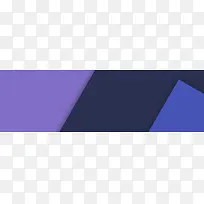 简约炫彩个性多边形背景banner