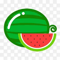 卡通水果维生素营养西瓜