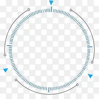 圆形指示表图