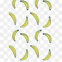 很多香蕉