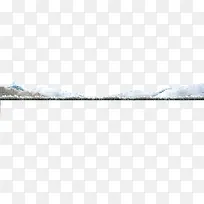 高清摄影海报设计合成雪山