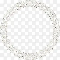 金属花纹圆环