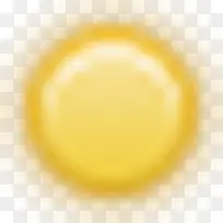 太阳天气LED图标