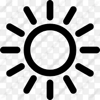 太阳图标