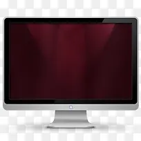 我的电脑计算机黑暗红我的电脑