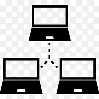 三计算机网络教育的象征图标